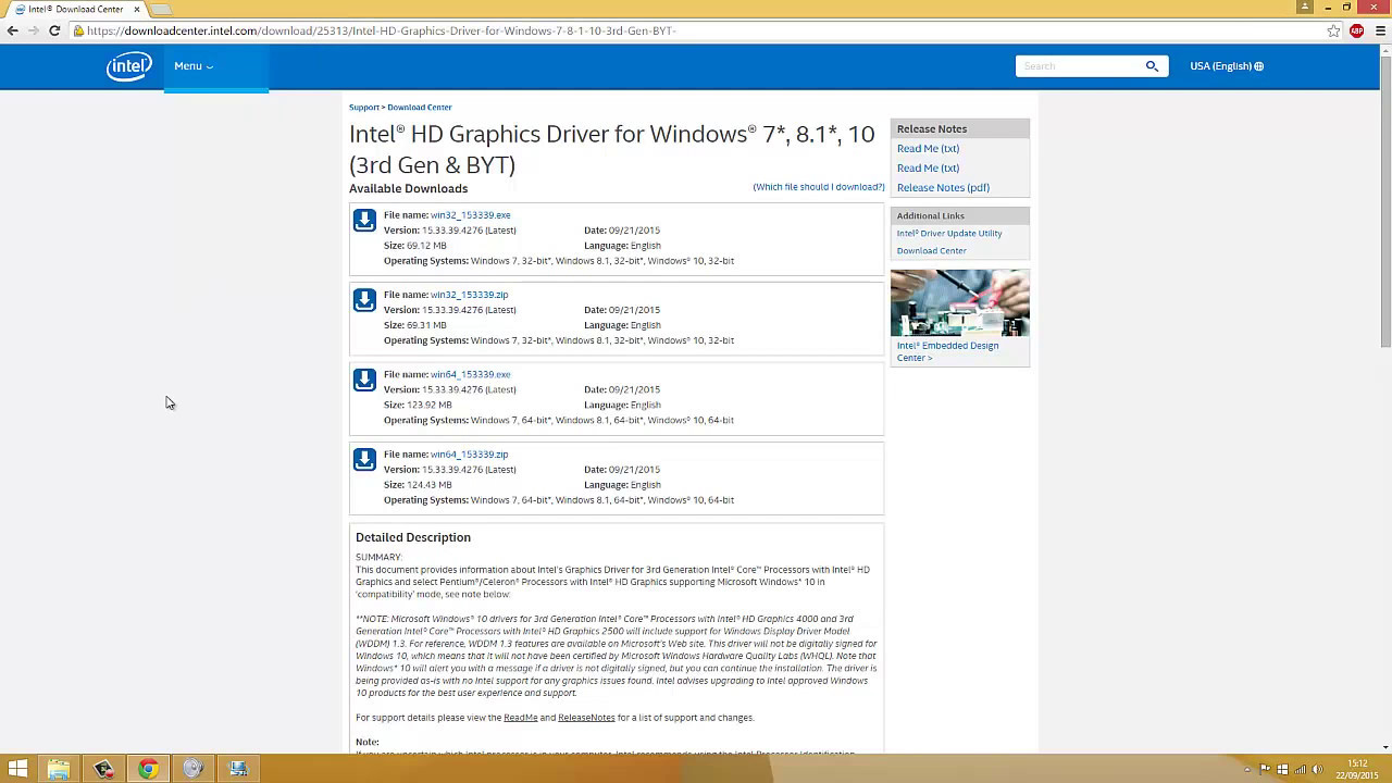 Intel driver for windows 10 64 bit hp